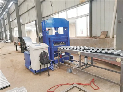 Semi-trailer Corrugated Board Forming Tshuab